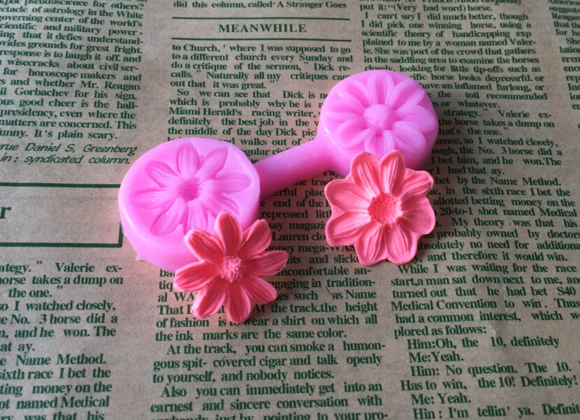 1 шт. формочка в форме ромашек и цветов кружевная форма для торта инструменты