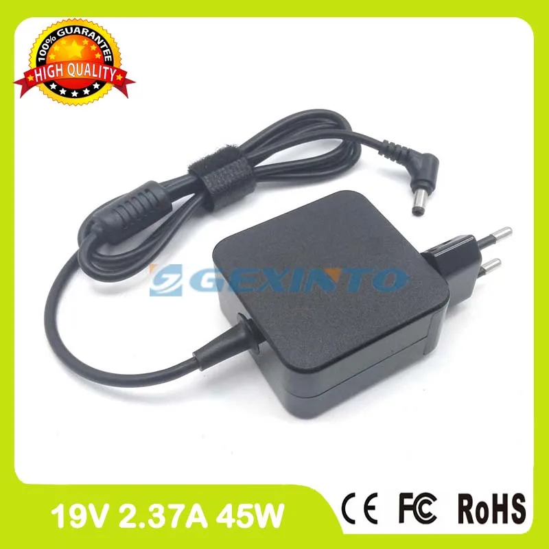 19V 2.37A 45W ноутбук адаптер переменного тока зарядное устройство для Asus D552LAV D552WA F450LA