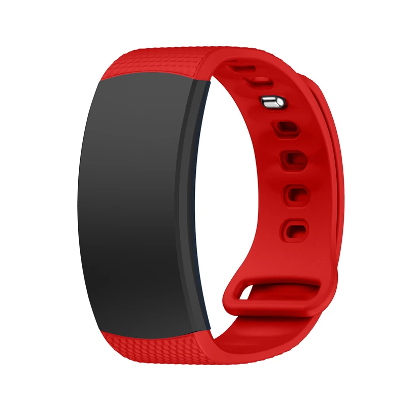 Red Браслет YUEDAER для samsung gear Fit 2 Fit2 Pro, силиконовый для спортивных часов, ремешок для samsung Galaxy Fit2 SM-R360, умный ремешок для часов - Цвет: Red
