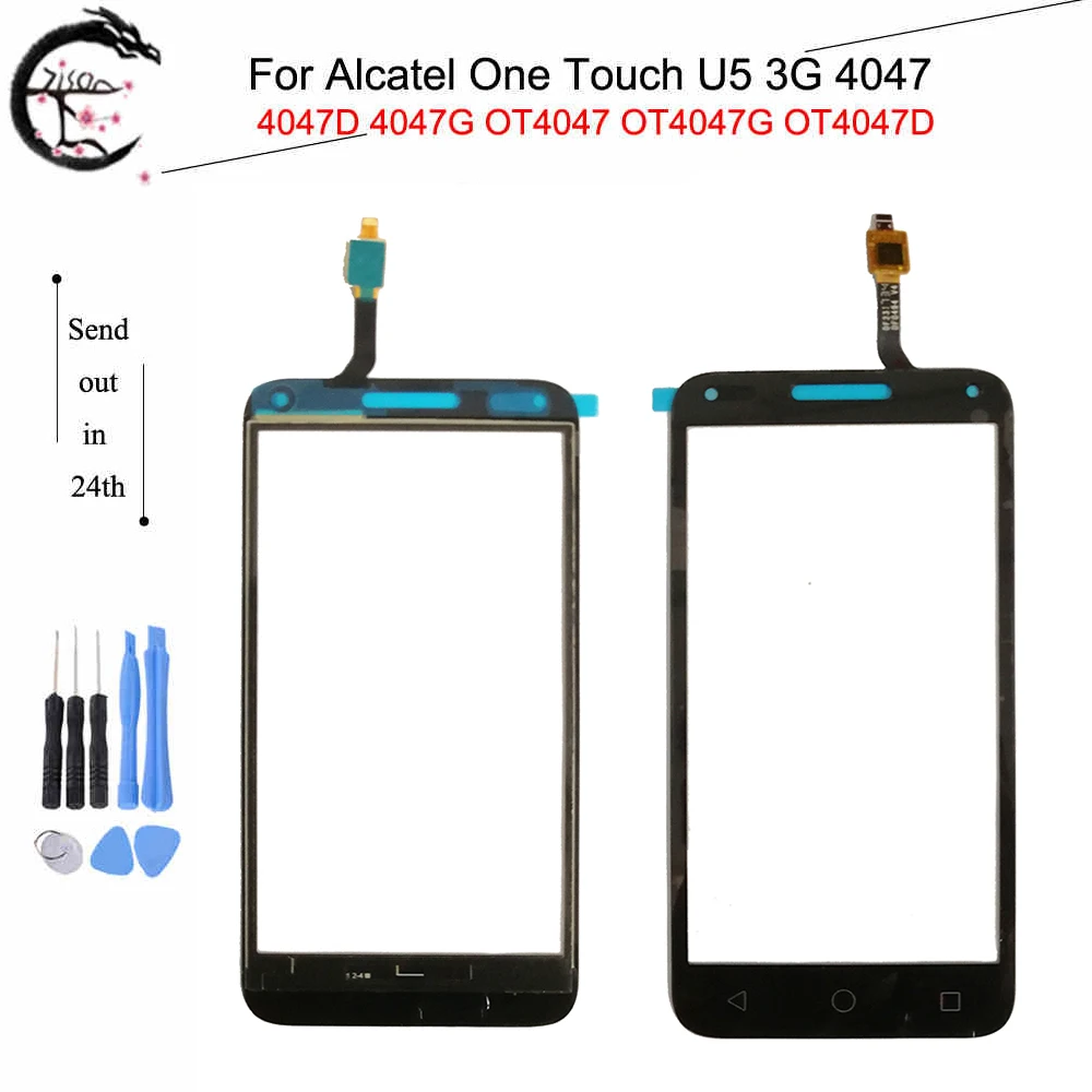 Сенсорная панель для Alcatel One Touch U5 3g 4047 4047D 4047G OT4047 OT4047G OT4047D сенсор дигитайзер