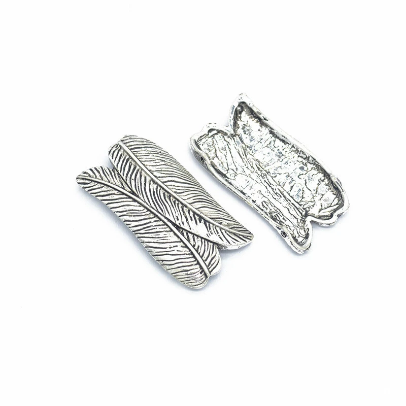 

15pcs Leaves Charms DIY Jewelry Making Pendant Fit Bracelets Necklaces Earrings Handmade Crafts