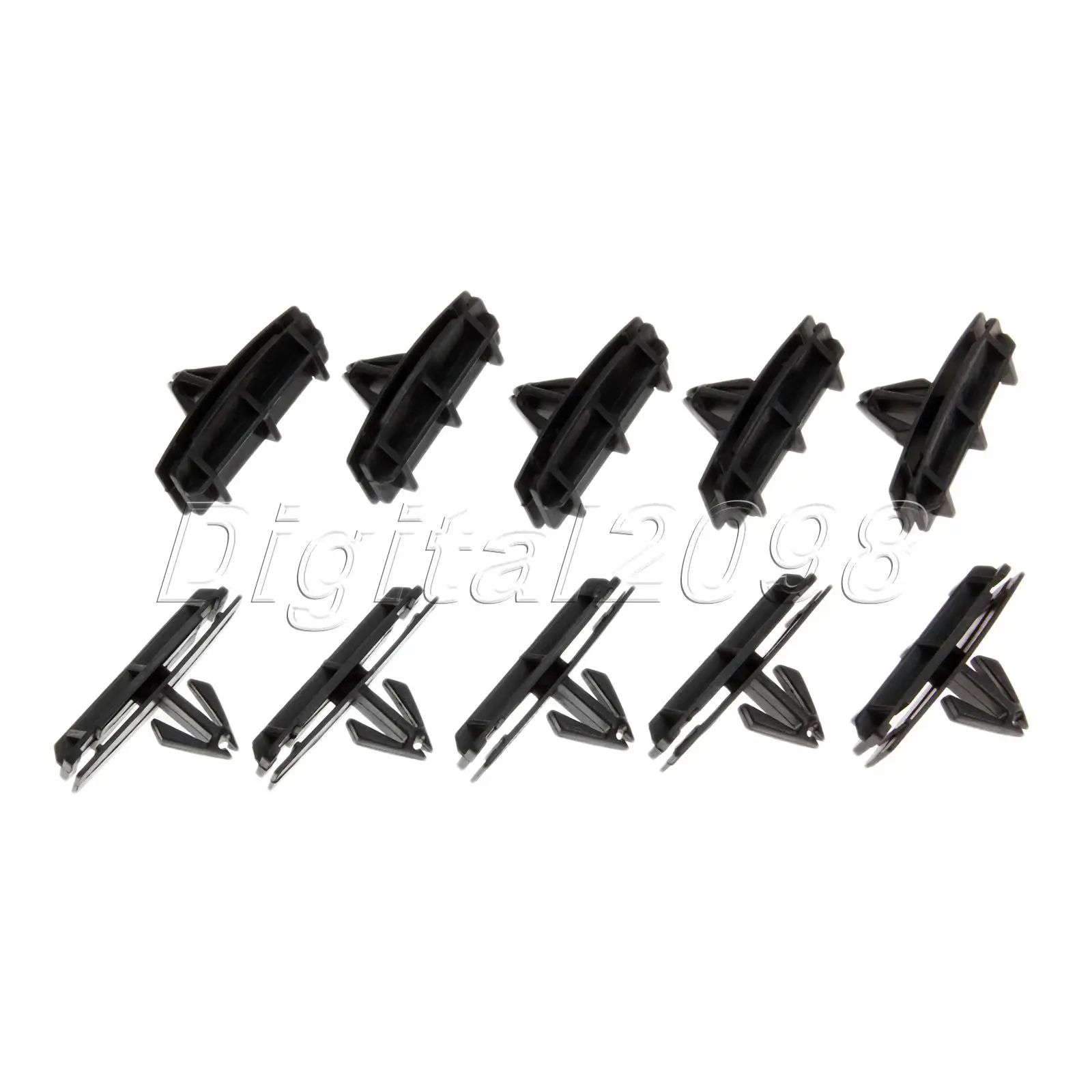 25 шт. фиксаторы для передней панели пластиковые заклепки 68039280 AA Jeep Wrangler JK 2007
