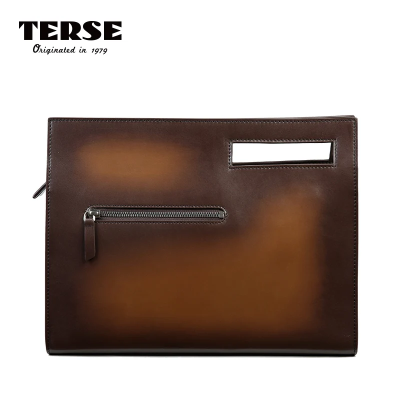 Terse_2017 новый релиз мужской портфель натуральная кожа сумки для мужчин бордо