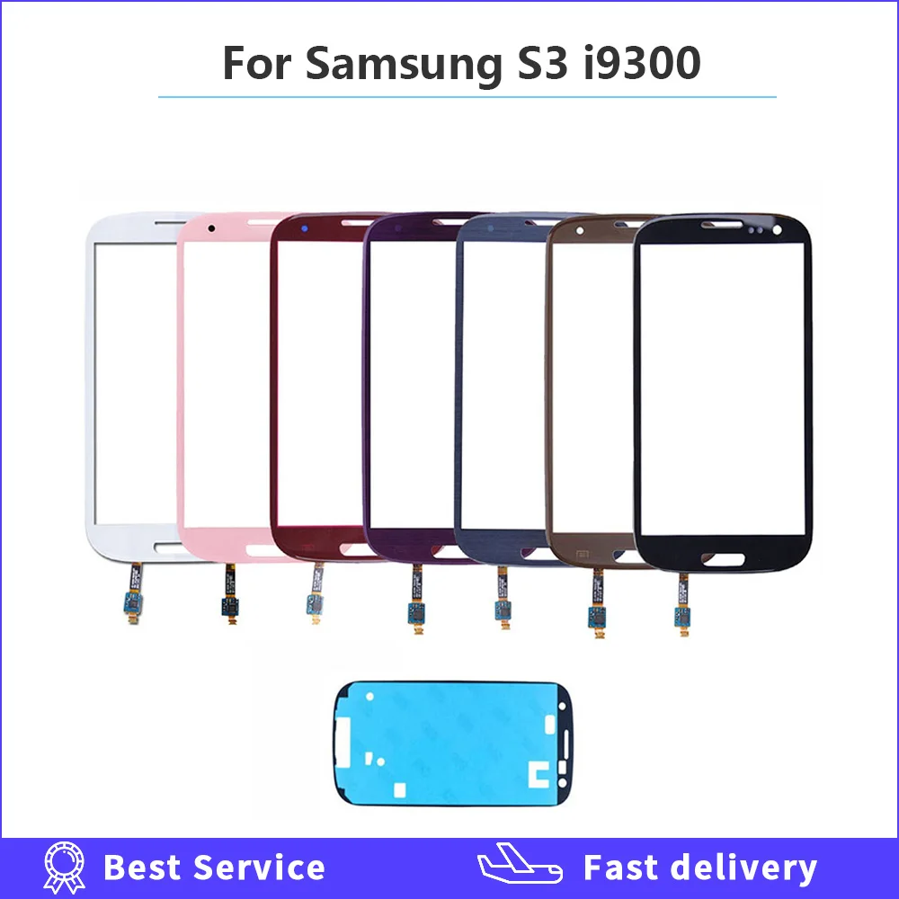 Новый сенсорный экран для Samsung Galaxy SIII S3 i9300 дигитайзер переднего сенсорного