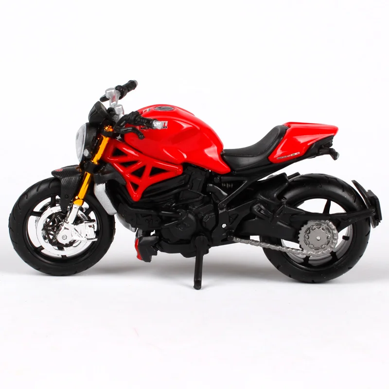 Мотоцикл Maisto 1/18 Ducati Monster 1200S 13095 красный D5 модель мотоцикла литой мотоцикл для