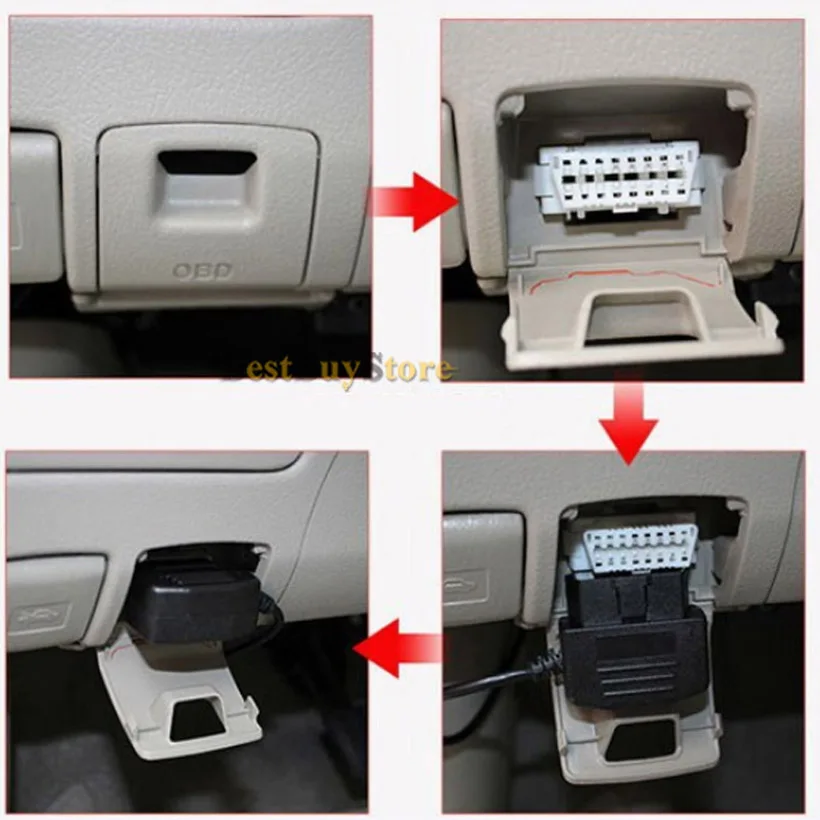 XCGaoon 10 шт. новое автомобильное зарядное устройство OBD 16 контактный модуль