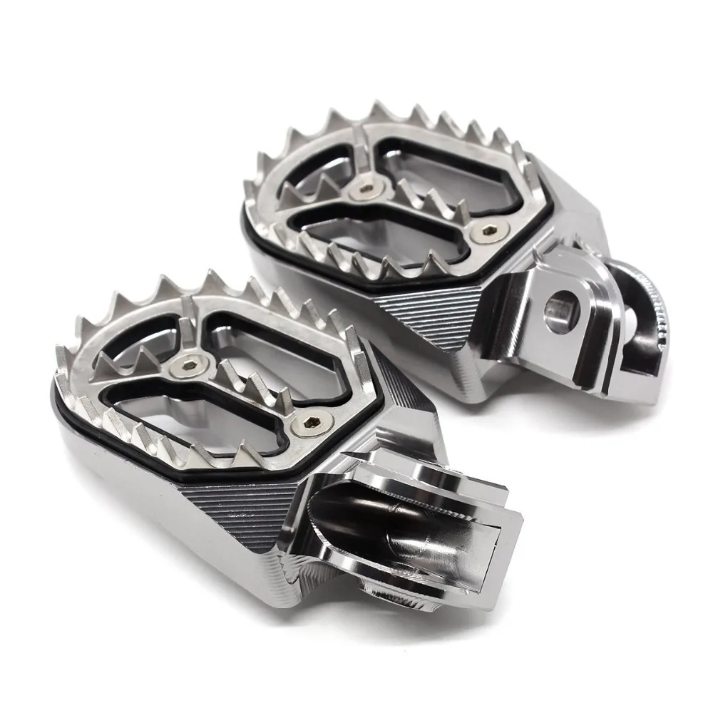 Алюминиевые Подножки CNC MX для мотоцикла питбайка мотокросса подножки ног Husqvarna KTM