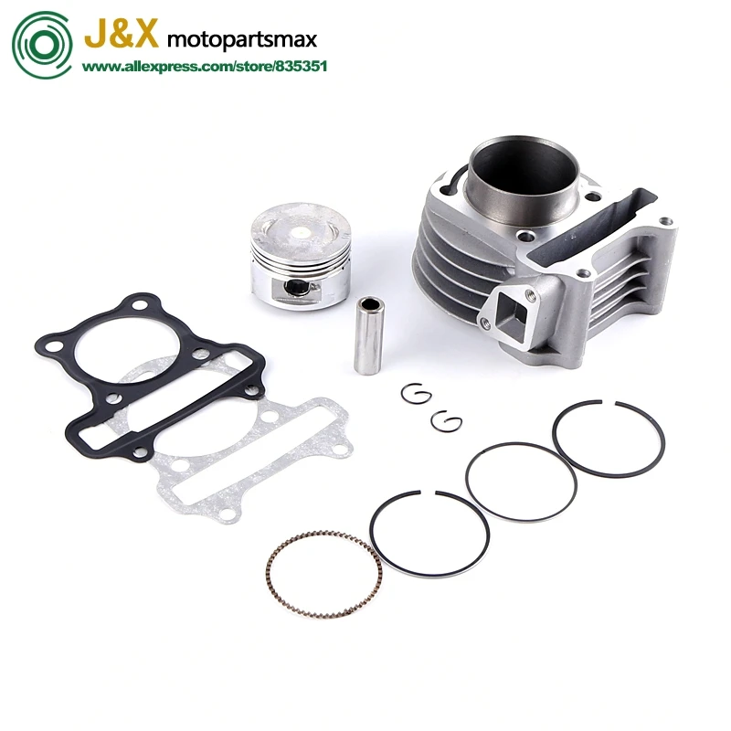 

GY6 50cc 80cc 100cc Cylinder 47mm 50mm Cylinder Piston Rings assy 4 Stroke Scooter Moped ATV with 139QMB 139QMA engine