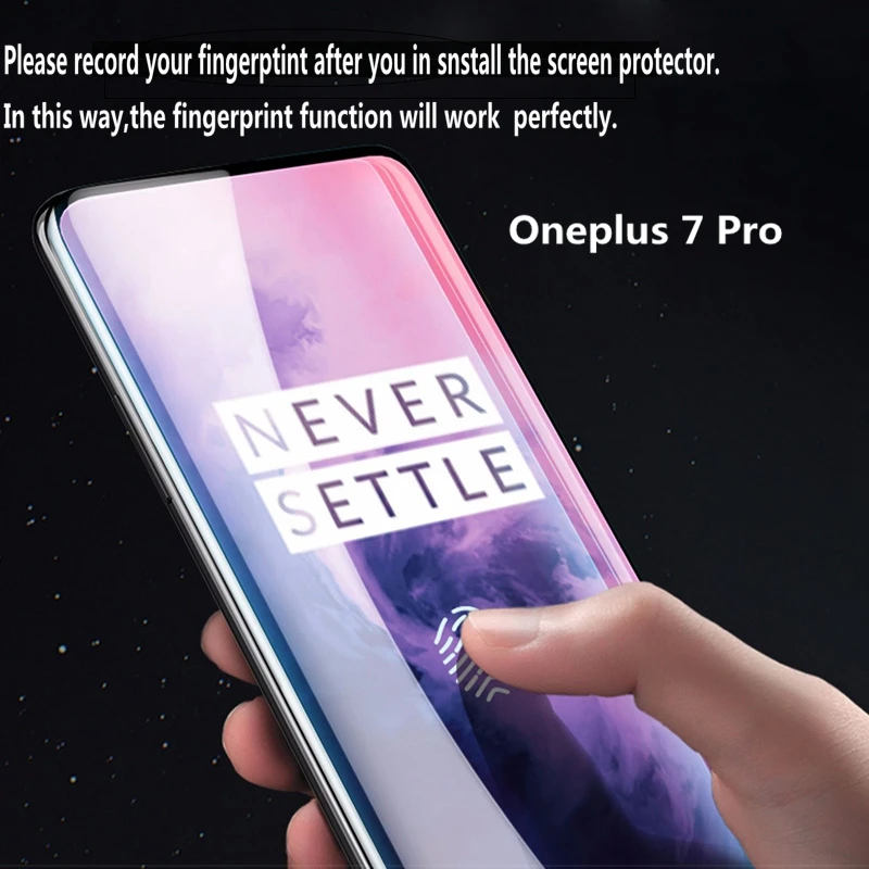 6D Защитное стекло для Oneplus 7 Pro 6T Защитная пленка экрана 6 5 5T закаленное OnePlus |