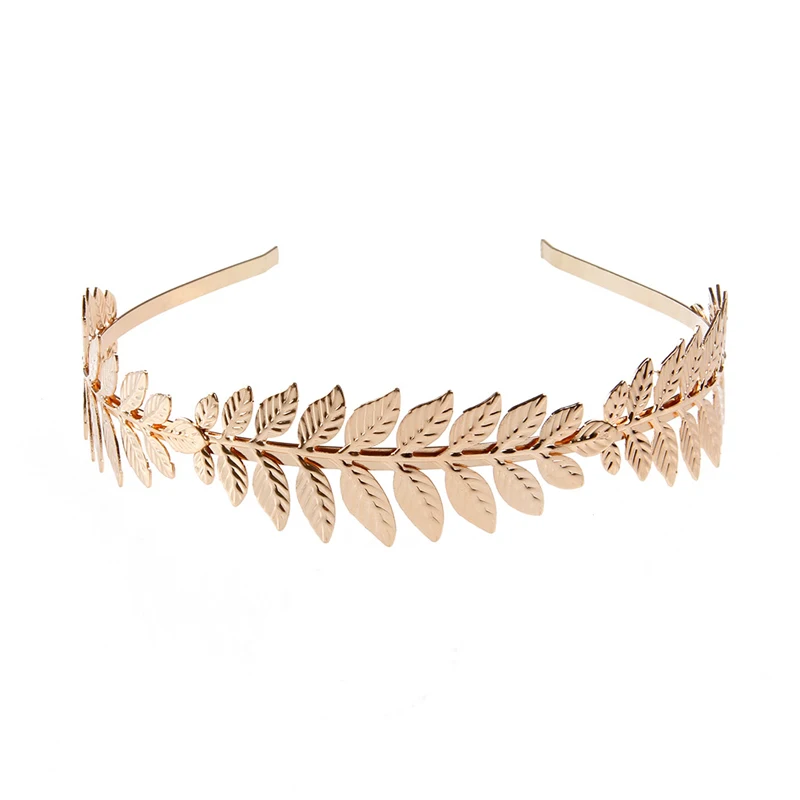 Fashion Chic Women Vintage Goddess Olive Leaf Hairband Headdress Hair Band Crown Wedding |