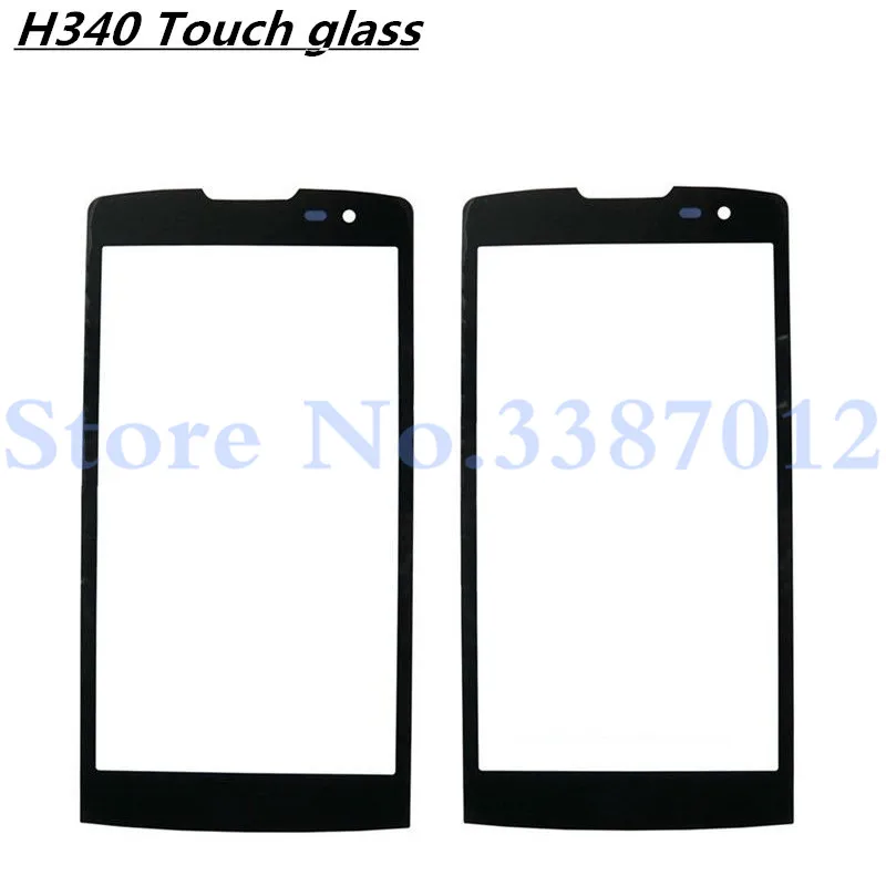 Внешнее стекло сенсорного экрана для LG Leon H340 H320 H324 H340N Передняя панель ЖК-дисплей дигитайзер Стекло Крышка объектива Замена