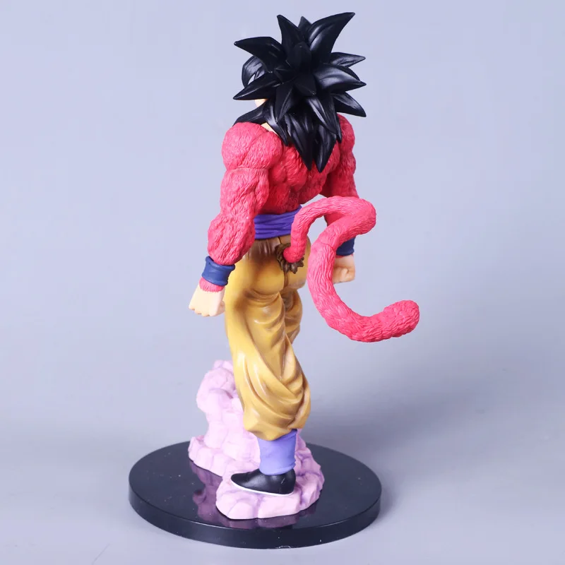 Новинка аниме Dragon Ball Z Super Saiyan 4 son goku ПВХ фигурка 26 см детская модель Goku игрушки
