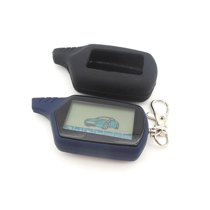 Двухсторонний пульт дистанционного управления A61 с ЖК дисплеем + силиконовый