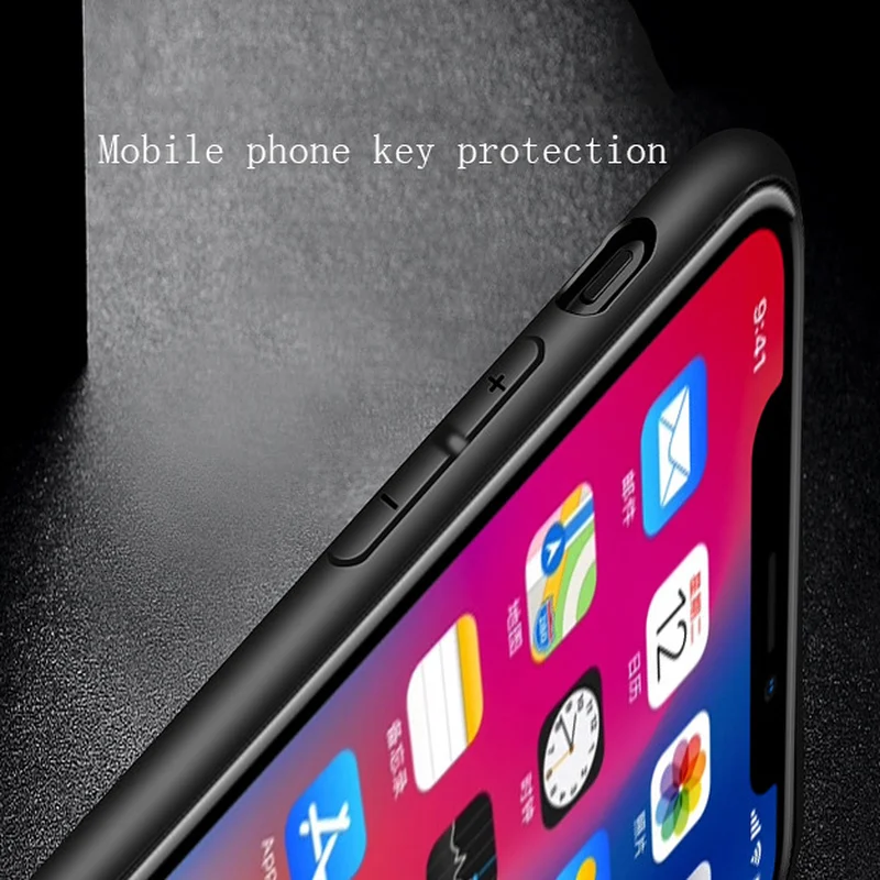For IPhone 7 8 6 6s Plus Protective Cover for X XR XS Max Case Elastic and Soft Phone |