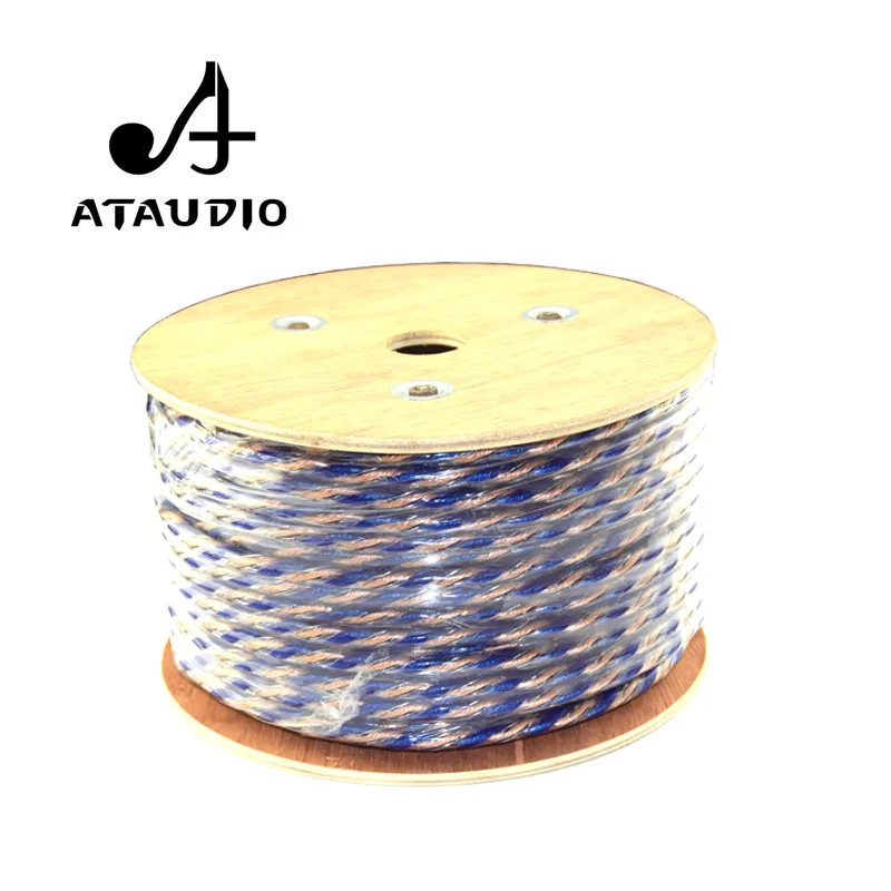 ATAUDIO HIFI динамик кабель высокого качества 6N OFC Чистая медь Hifi провод для Diy|Кабели