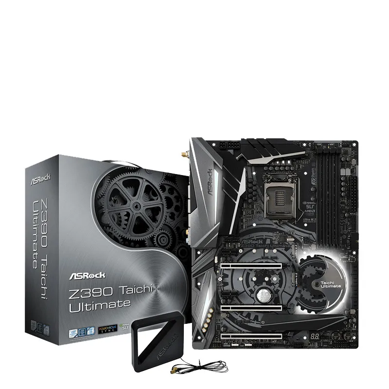 Новинка для ASRock Taichi Ultimate оригинальная б/у настольная материнская плата 1151 Z390