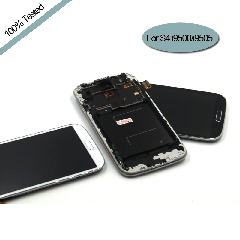Замена ЖК дисплей для Samsung Galaxy S4 i9500 i9505 i337 сенсорный экран планшета I9505 Дисплей