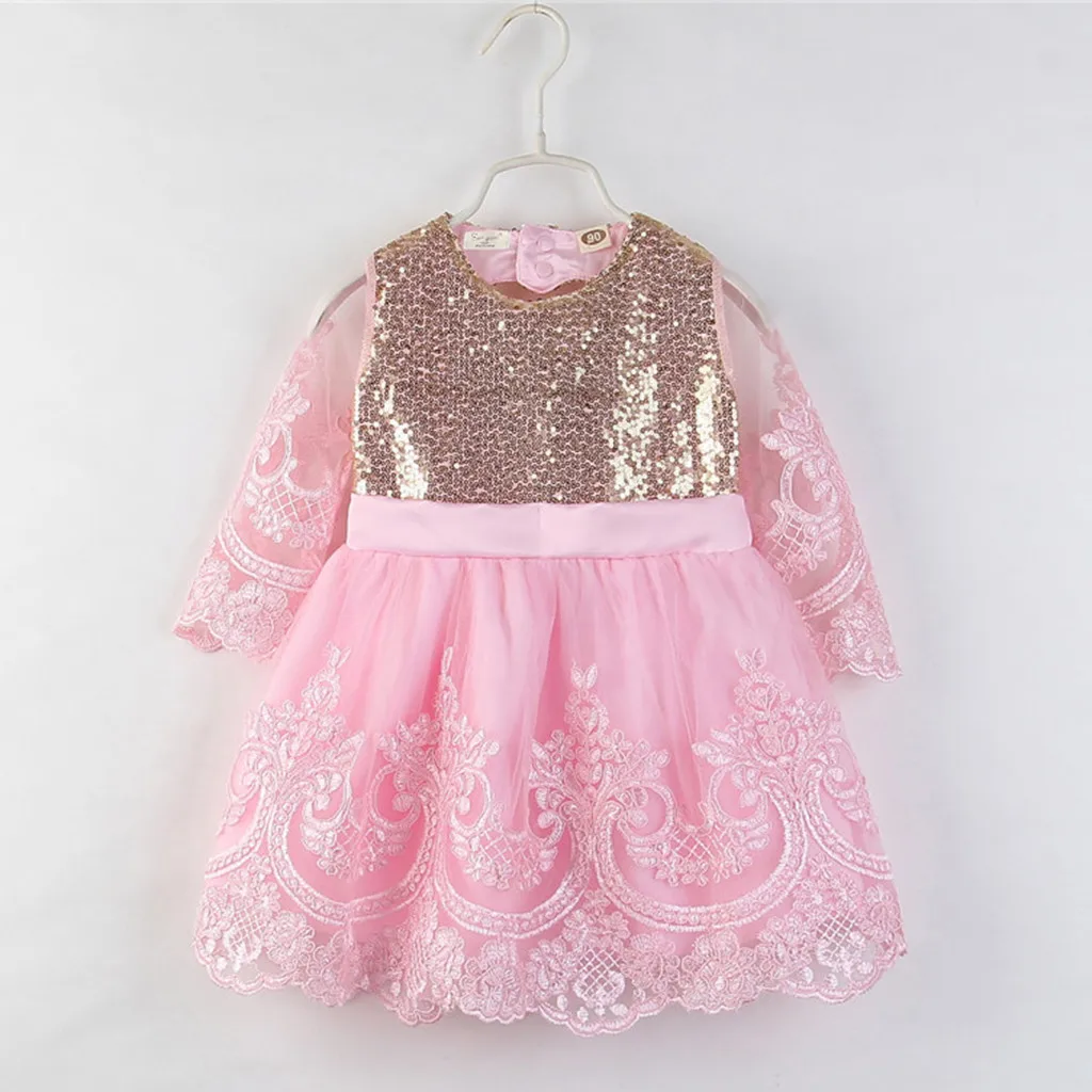 ARLONEET принцесса Drees Весна Лето Новые платья однотонные блестки полурукава для