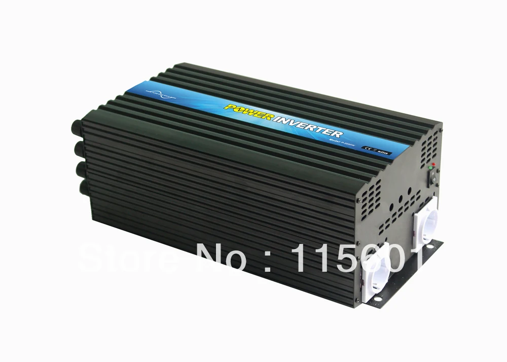 

DC 12V/24V/48V to AC 220V-240V 3000W Pure Sine Wave Power Inverter Factory Direct Selling