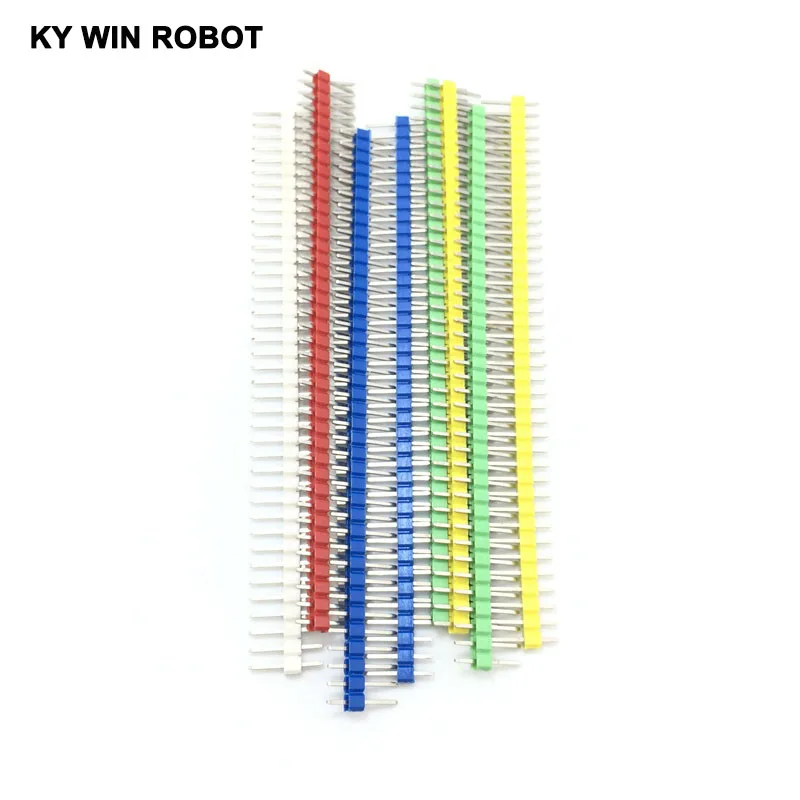 10 шт. штырьковые Разъемы 2 54 мм 5 цветов|kit kits|pin headerkit connector |