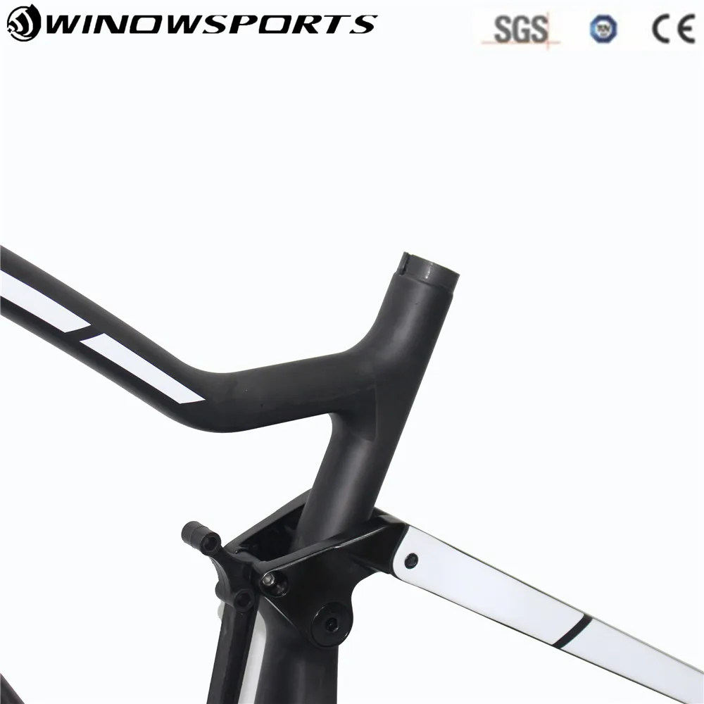 29er полностью подвесная карбоновая рама для горного велосипеда XC MTB высокого