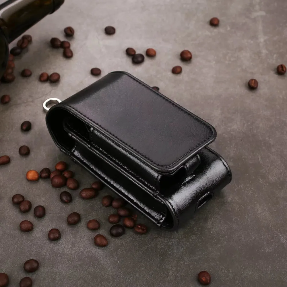 Чехол сумка для iQOS кожаный чехол держатель хранения из искусственной кожи