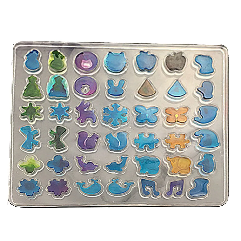 Cartoon Animal Pendant Necklace Earrings Beads Casting Crystal Molds Silicone Resin Liquid Mold DIY Jewelry Making Craft Tool | Украшения и