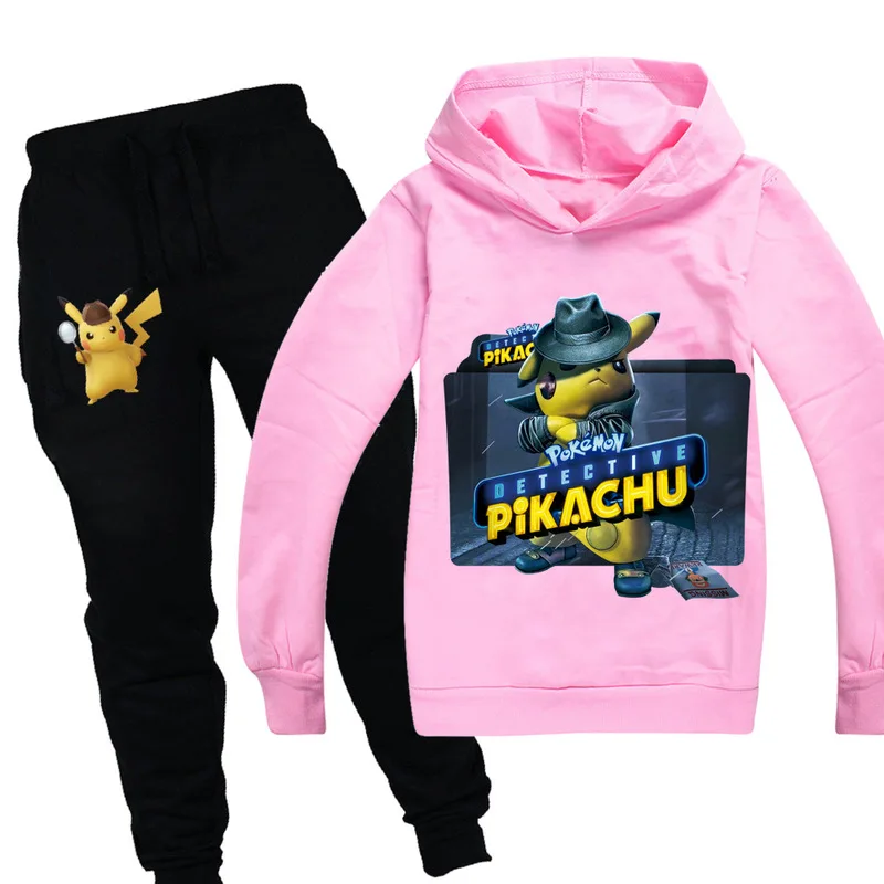 Одежда для детей толстовка с капюшоном больших мальчиков Хлопковые Штаны