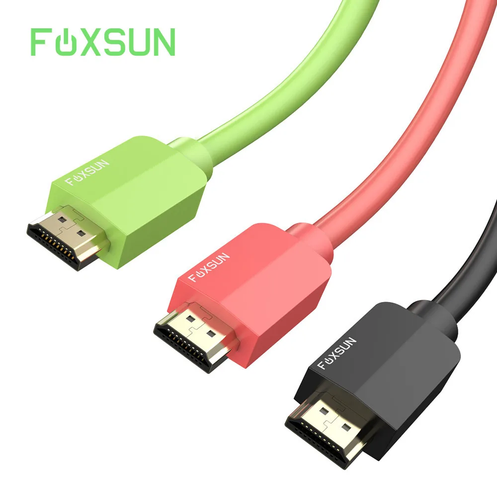 Высокоскоростной кабель совместимый с HDMI 18 Гбит/с 2 0 4K @ 60 Гц для Apple TV Ethernet возврат