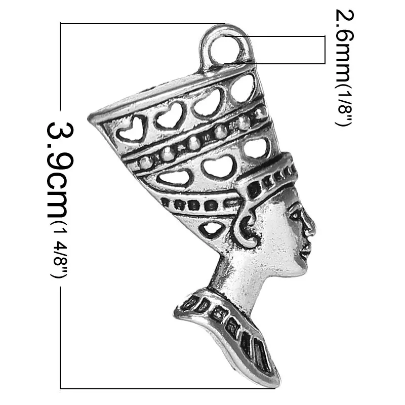 DoreenBeads подвески из цинкового металлического сплава в античном серебряном цвете 3
