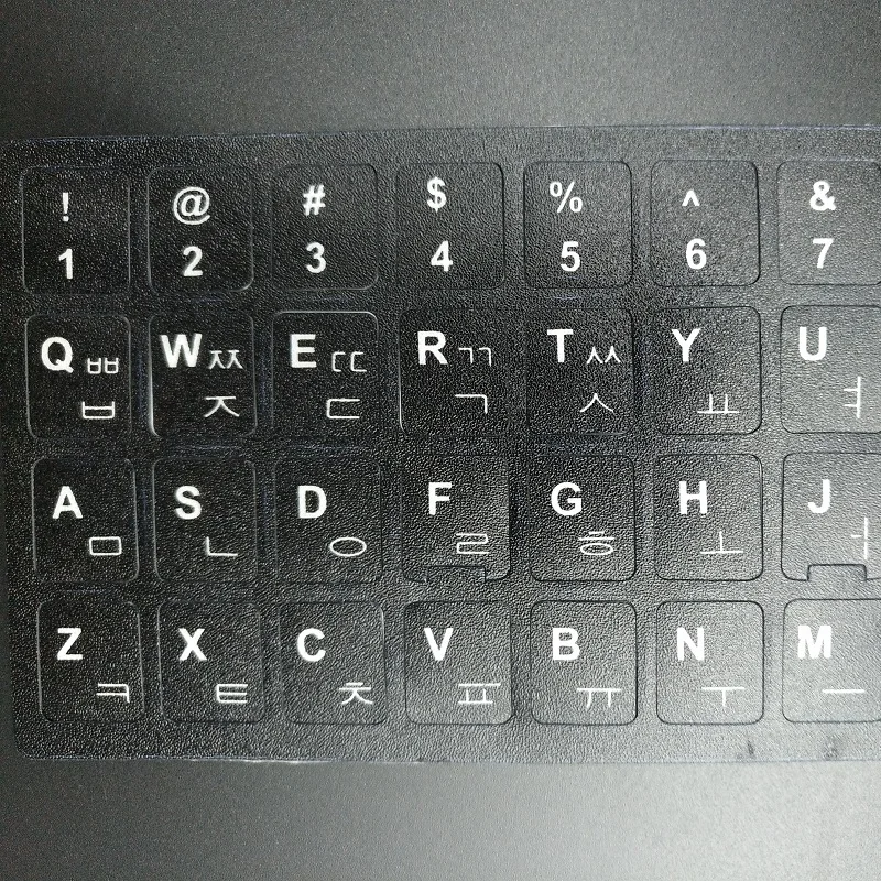 100 шт. KR корейские наклейки на клавиатуру для Macbook ноутбука компьютера Защитная
