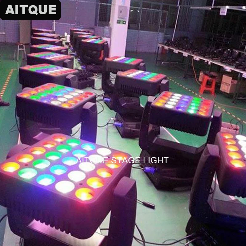 (10 лотов/Чехол) профессиональный свет для дискотеки matrix beam led pixel движущаяся