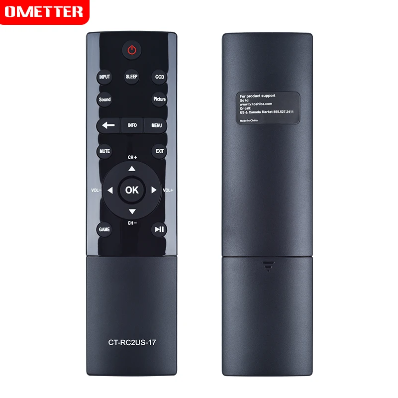 

NEW Original Remote control For TOSHIBA TV CT-RC2US-17 55L621U 49L621U 43L621U 65L621U 55L421U