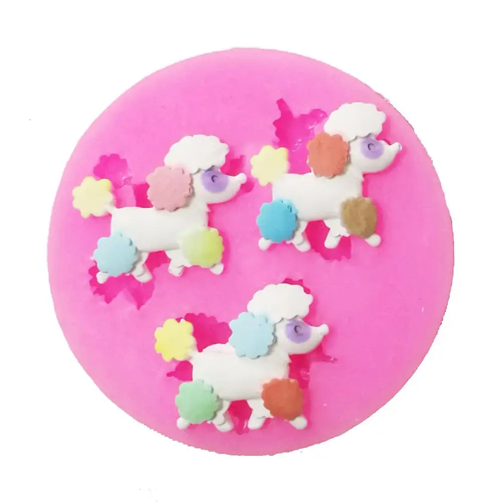 Силиконовая форма для украшения торта мини-щенка собаки тема маленьких собак