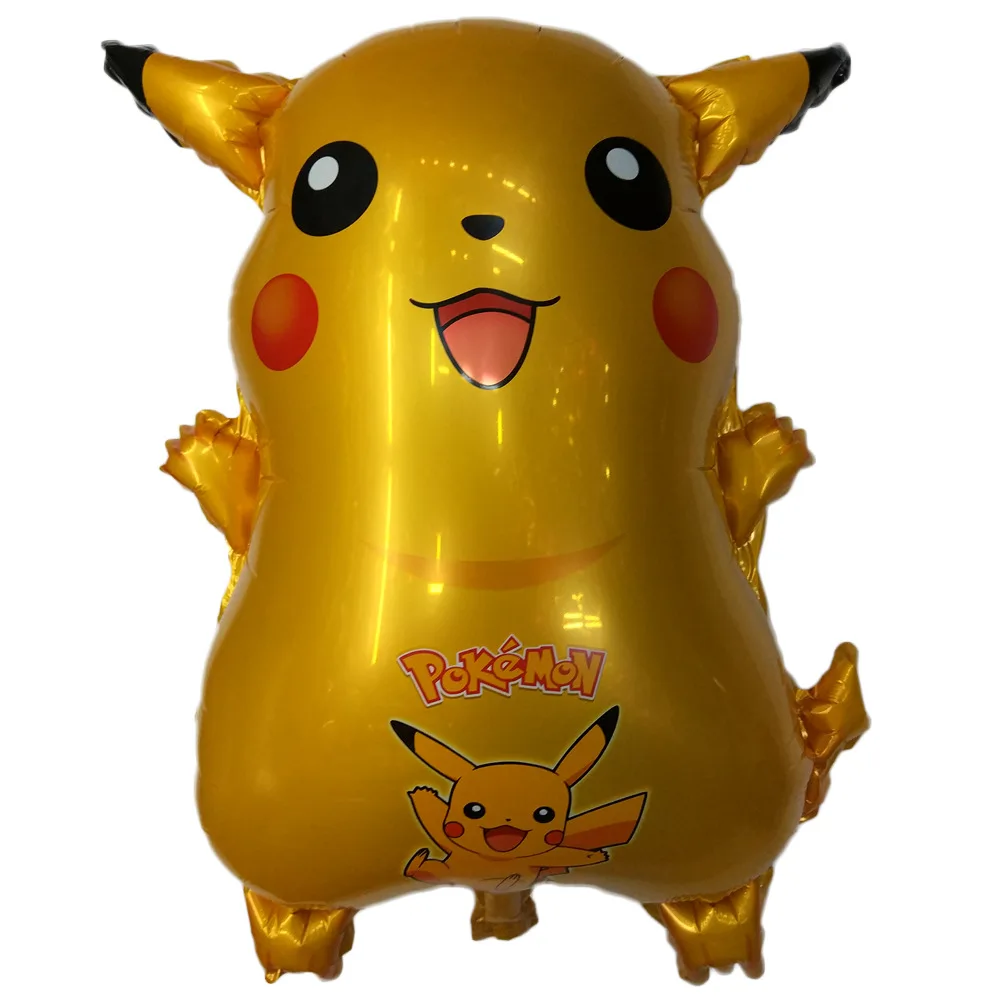 5 шт. шары из фольги Pokemon Pikachu надувные воздушные для детей на день рождения