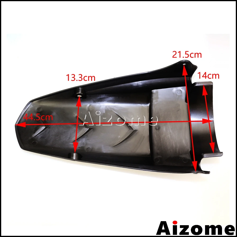 Универсальное красное заднее крыло мотоцикла брызговик для мотокросса Honda XR CRF