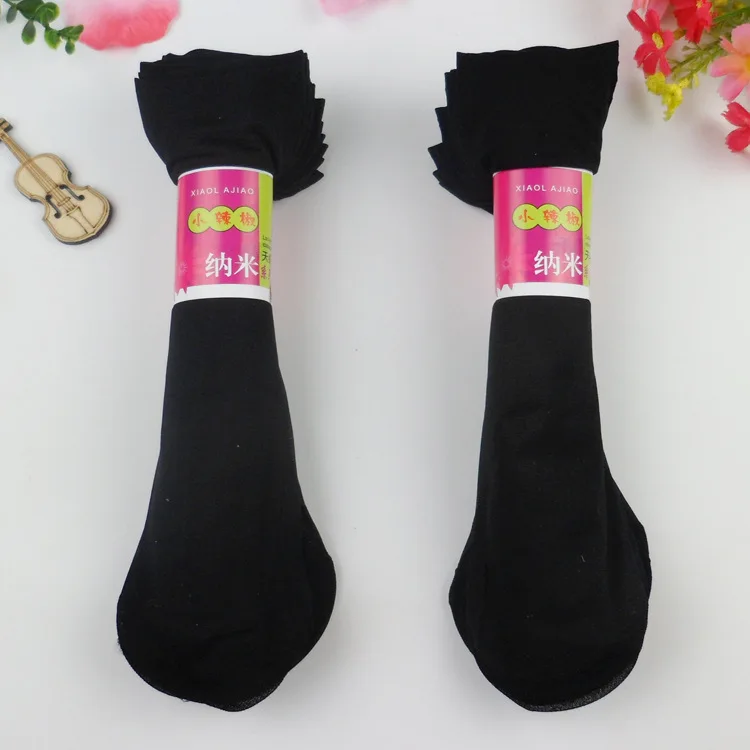 No 1 black 20 шт./лот, женские летние носки, женские прозрачные короткие носки для женщин,, женские эластичные нейлоновые носки и Чулочные изделия - Цвет: No 1 black