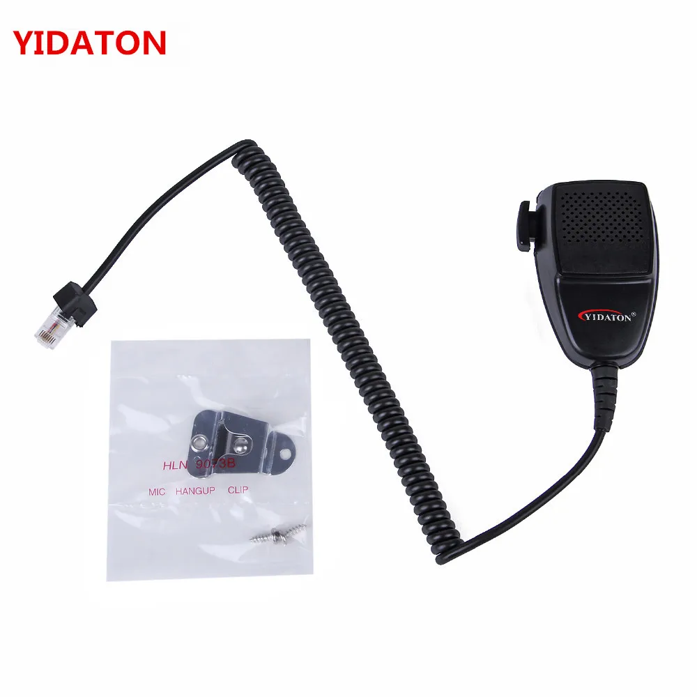 2PC 8 pin Speaker Mic microphone For Motorola Walkie Talkie GM300 GM338 GM950 Car Mobile Radio For Motorola GM300 Microphone