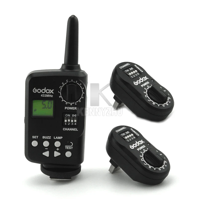 Godox FT 16 передатчик + 2x приемник беспроводной студийный стробоскоп Flash Trigger для Canon