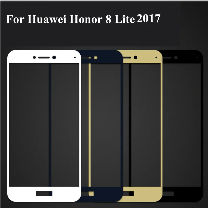 2 шт защита для экрана Huawei Honor 8 lite 2017 закаленное стекло Защита полное покрытие |