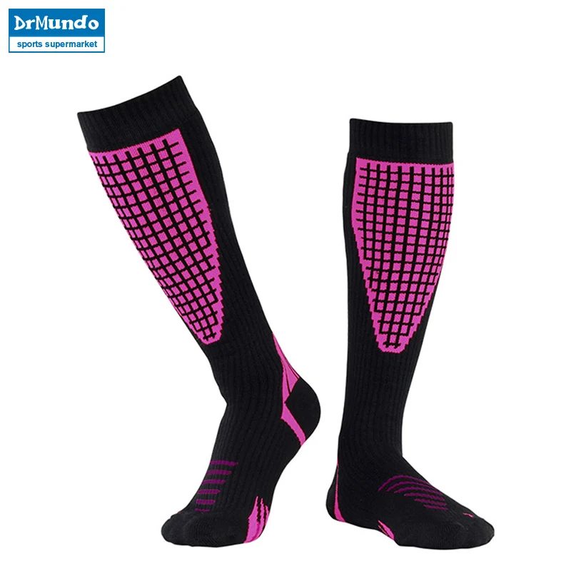 3 пары зимние теплые мужские и женские длинные лыжные носки толстые хлопковые