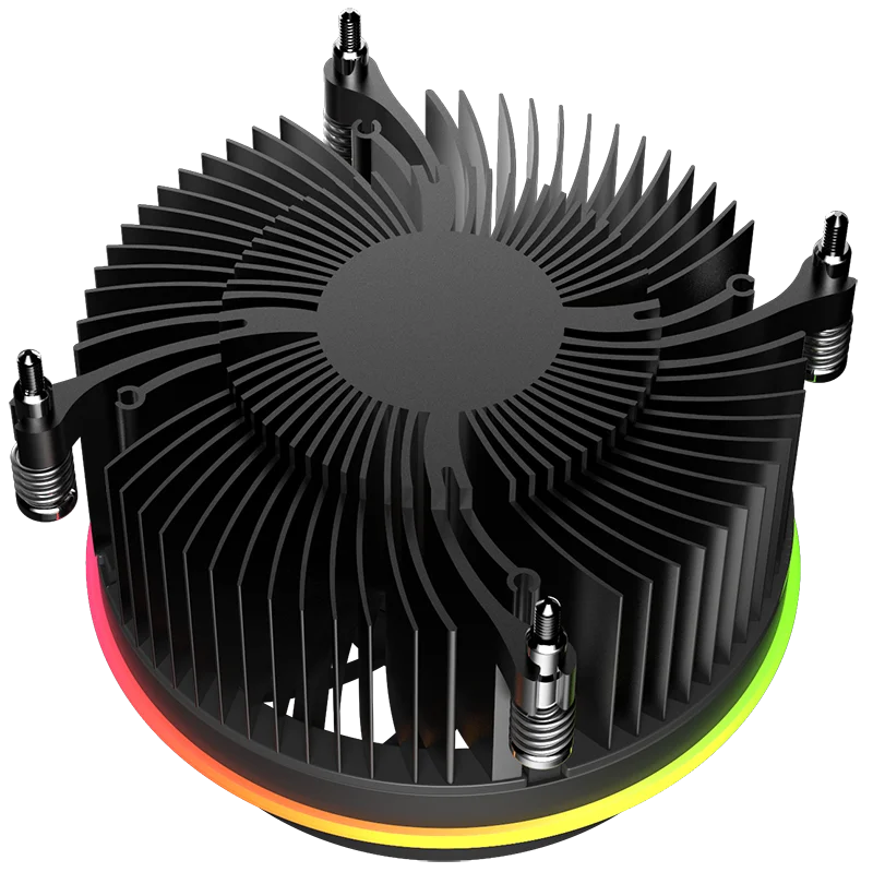 Кулер для процессора darkflash shadow AURA SYNC 3 p-5 V TDP 280W PWM 4pin двойное кольцо LED RGB вентилятор Радиатор кулер для intel LGA 115x
