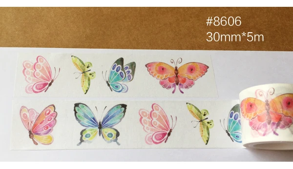 10 новых Дизайнов! Цветы/девушки/дракон/бабочка шаблон японский Васи декоративный