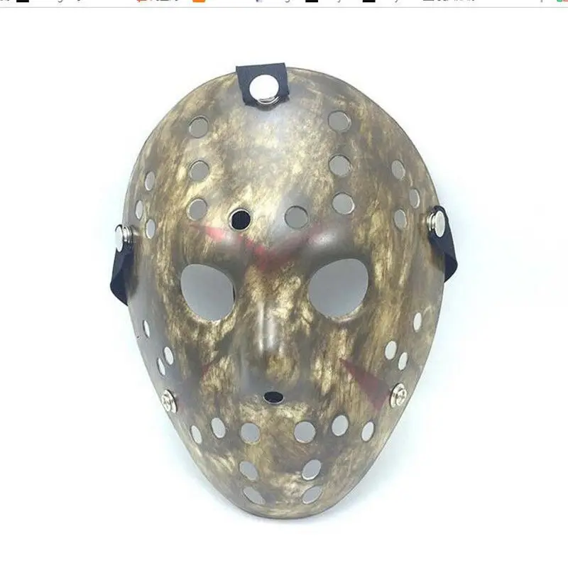 Halloween Jason Voorhees Mask Friday The 13th Horror Hockey Costume Prop Colors A variety of color | Тематическая одежда и