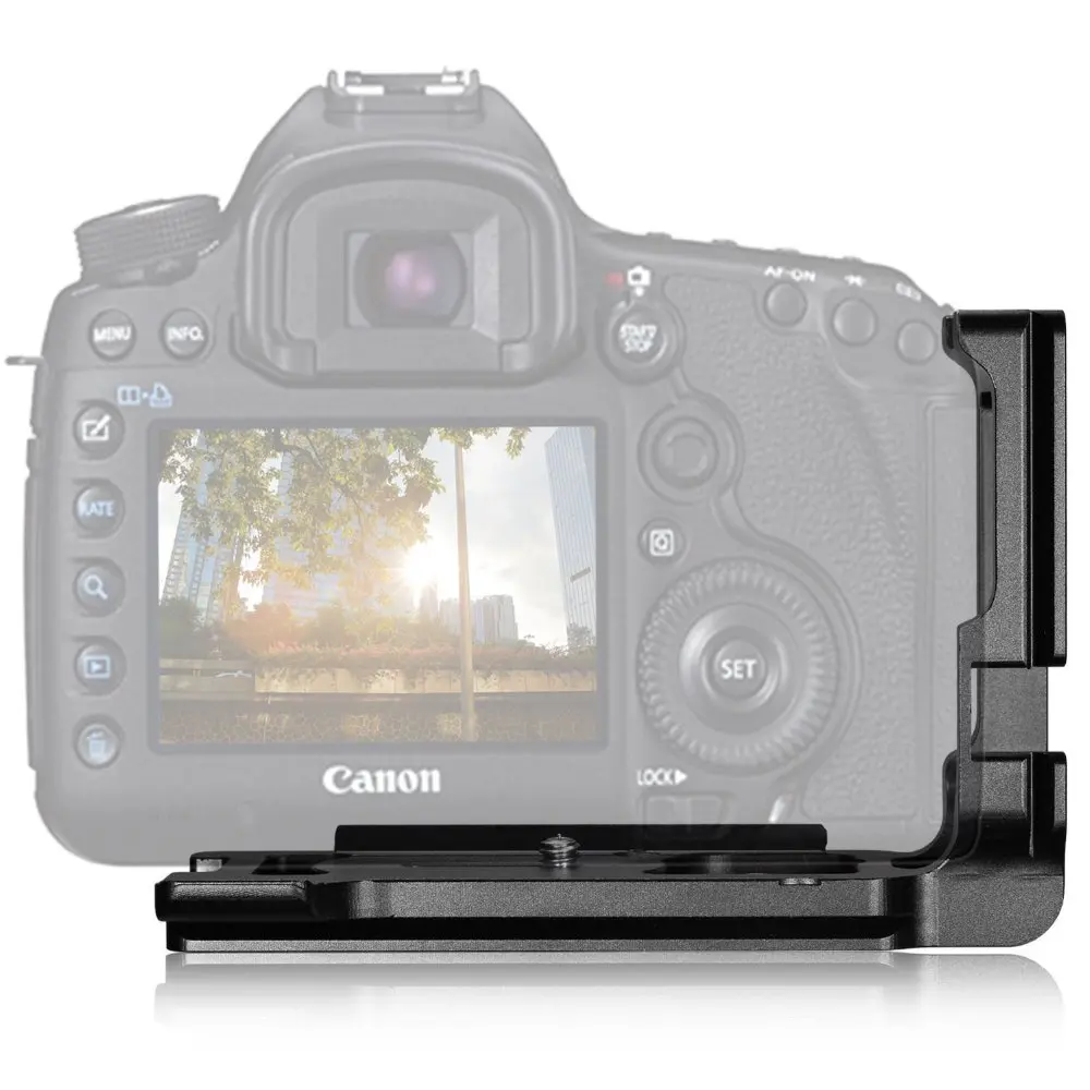 Quick Release L Plate Bracket Hand Grip for Canon EOS 5D Mark IV 5D4 4 Body Arca Swiss | Электроника