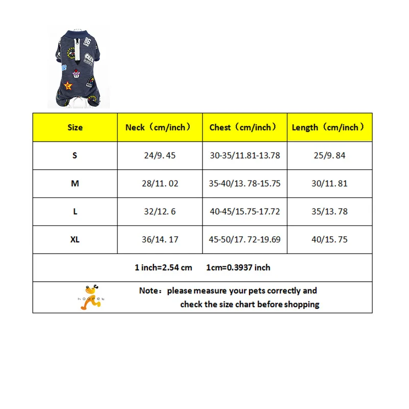 HOOPET Одежда для собак Тедди четыре фута хлопок щенков питомец маленькая собачка