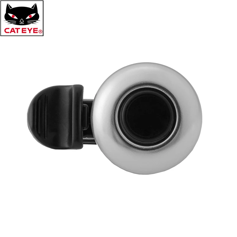 CATEYE, велосипедный PB-800, алюминиевый руль для велосипеда, кольцо, колокольчик, воздушная сигнализация, велосипедные металлические колокольчики, черный/серебристый/красный