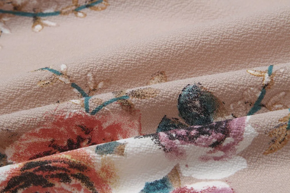 Женское богемное длинное платье макси ZADORIN шифоновое летнее пляжное с открытыми