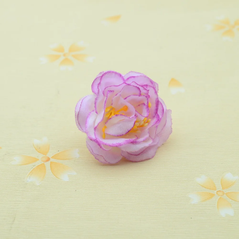 light purple 10 шт. шелковые пионы искусственные тычинки пластиковые цветы Рождественский венок домашний Свадебный декор Свадебные аксессуары diy подарки поддельные пластиковые - Цвет: light purple