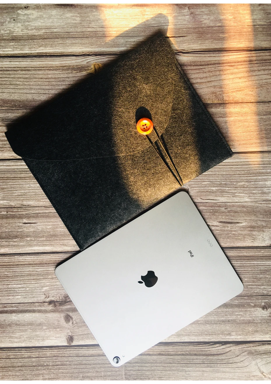Для iPad Pro 12,9 чехол для планшета шерстяной войлок рукав сумка для нового iPad Pro 12," рукав сумка Противоударная сумка для ноутбука